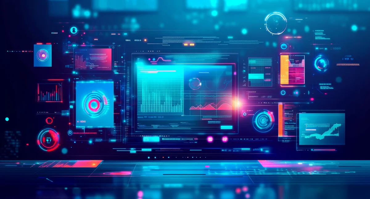 AI-driven automation dashboard coordinating business workflows